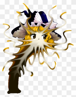 Marisaface - Sprout - Marisaface Touhou Clipart