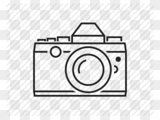 Black And White Camera Clipart - Png Download