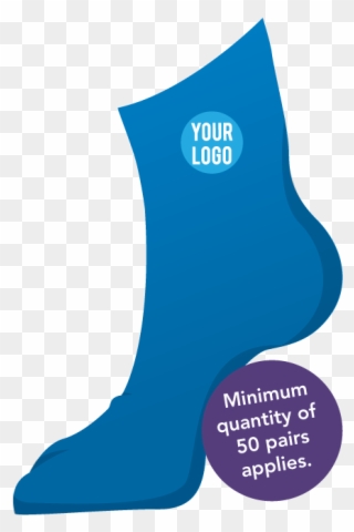 Custom Dress Socks With Logo - Curiosity Clipart