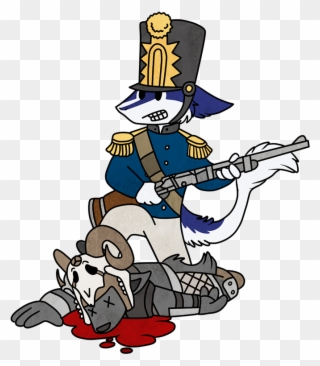 Prussian Sergal Imperialism - Cartoon Clipart