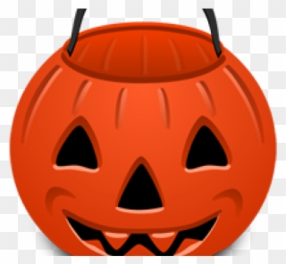 Bucket Clipart Pumpkin - Jack-o'-lantern - Png Download