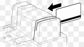 Diagram Of Magnetic Ink Character Reader Clipart