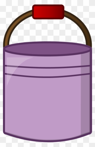 Purple Clipart Bucket - Png Download