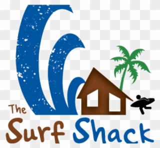 Surfing Clipart Surf Shack - Png Download