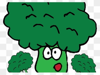 Broccoli Clipart Dark - Png Download