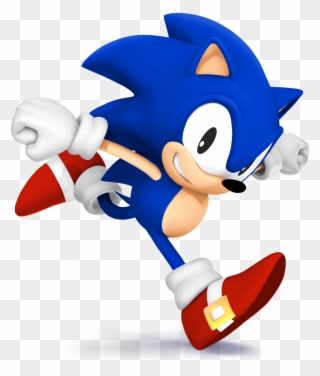 Classic Sonic The Hedgehog Png - Classic Sonic Transparent Clipart