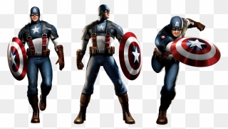 Captain America Modern Costume Clipart