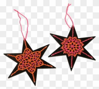 Wooden Ornaments "stars For Stitching\ - Chicago Blackhawks Logo With Bandana Clipart