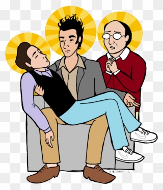 Jerry Seinfeld Transparent - George Costanza Home Clipart