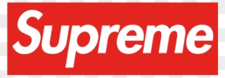 Supreme Clipart Sticker - Supreme Logo Transparent - Png Download