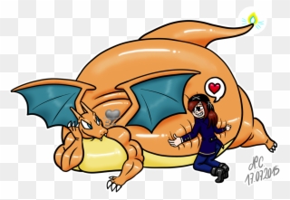 A Lot Of Charizard To Love - Love Charizard Clipart
