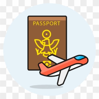Image Creator Pushsafer Send Push Notifications Easy - Passport Airplane Clipart Png Transparent Png