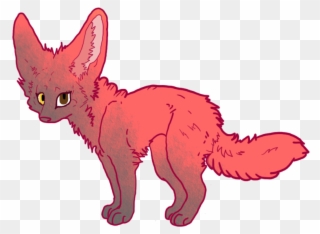 A Little Kinzi Popped Out Of The Bush - Red Fox Clipart