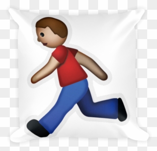 Runner Emoji Png Transparent - Running Boy Emoji Png Clipart