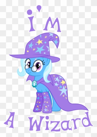 Wizard Clipart Purple - My Little Pony Wizard - Png Download