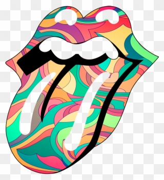 Practica 02 Rolling Stones Tongue Png - The Rolling Stones Clipart