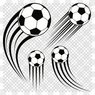 Download Soccer Ball In Motion Clipart Football Clip - Soccer Ball Vector Png Transparent Png