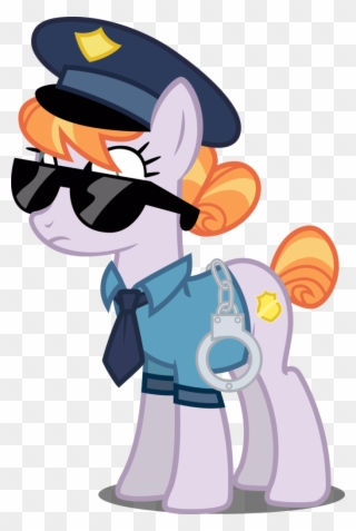Vector Sombrero Animated Clipart Royalty Free Download - My Little Pony Police - Png Download