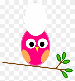 Cute Baby Owls Clip Art - Clip Art Cute Owl - Png Download