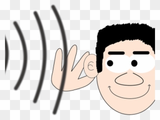 Ear Clipart Ear Sound - Sound Clip Art - Png Download