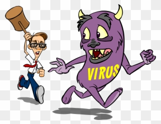 Services Archive South Wairarapa Computers Virus Removal - Virus On Computer Cartoon Clipart