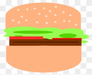 Cheeseburger Hamburger Hot Dog French Fries Fast Food - Hamburger Clipart