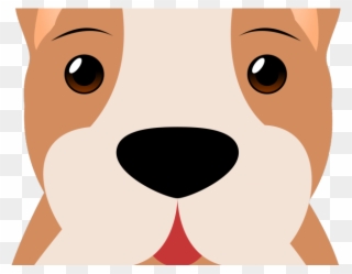 Boxer Clipart Vector - Cute Cartoon Boxer (dog) Shower Curtain - Png Download