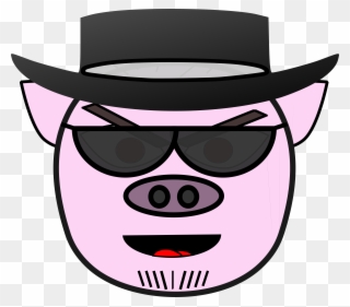 Evil Clipart Pig - Kepala Babi Png Transparent Png
