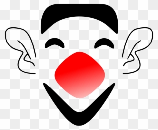 Jpg Transparent Download Laughing Big Image Png - Cartoon Clown Face Png Clipart