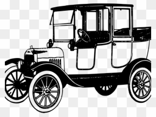 Classic Car Clipart Old Thing - Model T Ford Clip Art - Png Download