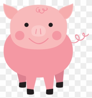 Minus Pig Pig, Flying Pig, Illustration, Clip Art, - Porco Fazendinha Png Transparent Png