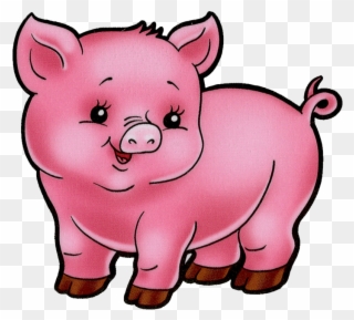 Animal Farm Pig Clipart 3 By Amy - Baby Pig Clipart - Png Download