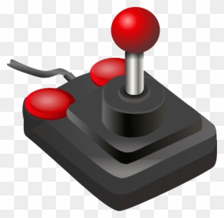 Most Old Games For Pc Rely On Keyboards And Mice As - Clip Art Joystick - Png Download