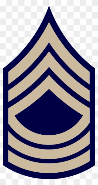 Popular Images - Army Master Sergeant Rank Insignia Clipart