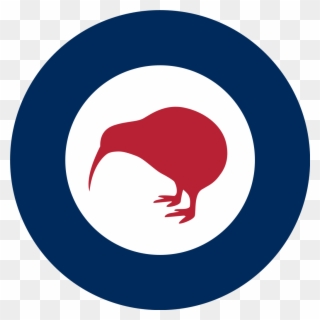 Kiwi Clipart Bird Nz - New Zealand Air Force Roundel - Png Download