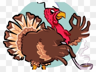 Turkey Bird Clipart Big Turkey - Thanksgiving Day Shirt For Vegetarians - Png Download