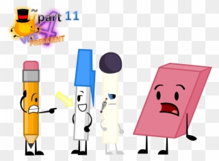 Spoon Clipart Bfdi - Bfdi Eraser And Match - Png Download
