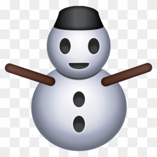 Picture Transparent Library Download Snowman Emoji - ☃ Emoji Clipart