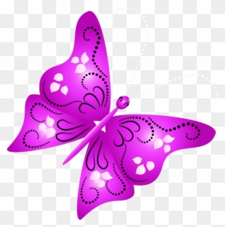 ‿✿⁀butterflies‿✿⁀ Butterfly Clip Art, Butterfly Pictures, - Imagem Png Borboletinhas Lilas Transparent Png