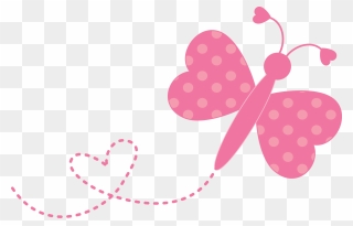 Butterfly Clipart Polka Dot - Cute Butterflies Png Transparent Png