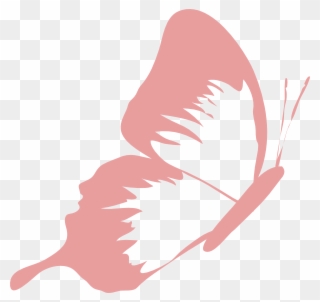 Pink Butterfly Clip Art - Vector Mariposa Turquesa - Png Download