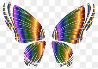 Big Image - Butterfly Wings Transparent Background Clipart