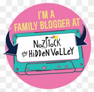 Thumbnail Nozstock Family Blogger Badge - Nozstock: The Hidden Valley Clipart