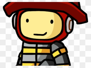 Firefighter Clipart Suit - Scribblenauts Suits - Png Download