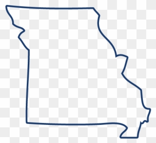 Mississippi - Missouri Outline Png Clipart
