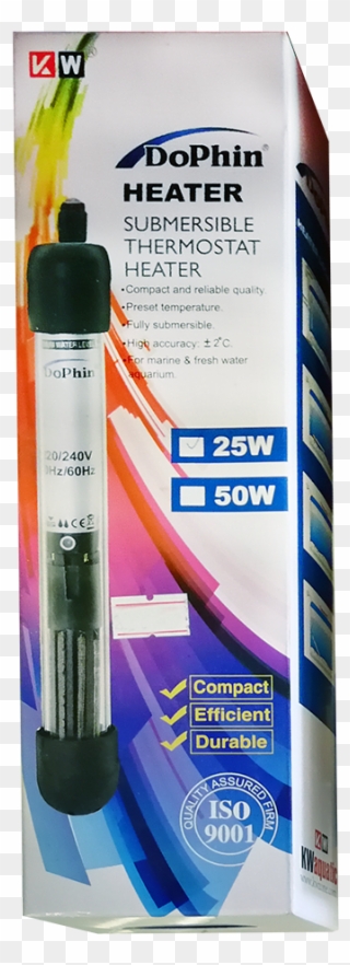 Dophin Submersible Thermostat Heater - Cable Clipart