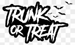 Trunk Or Treat Png - Black And White Trunk Or Treat Clipart