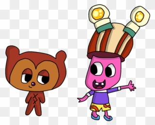 Pj Berri And Goomo By Princessforever - Cartoon Clipart