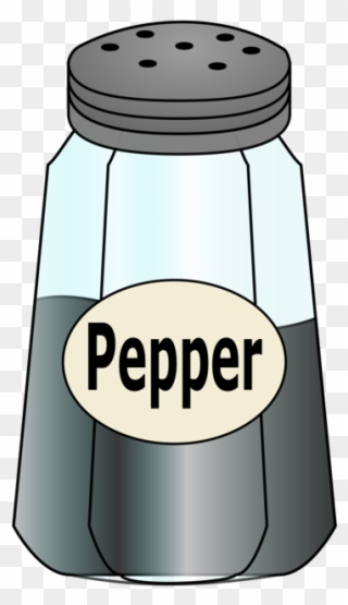 Seasoning Salt & Pepper Shakers Cooking Spice - Salt Shaker Clipart - Png Download