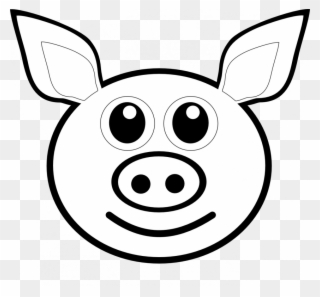 Cartoon Pig Coloring Pages Picture Ideas 6tp6kdokc - Draw A Pig Head Clipart